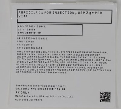 Pouch Labeling (51662 1660 2 Pouch Labeling)